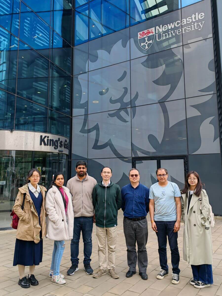 Xie Group photo, 31-May-2023, Newcastle University, UK